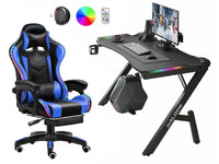 Thumbnail for Gaming Chair With Gaming Desk Table