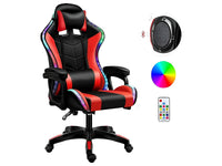 Thumbnail for Gaming Chair Office Chair With Foot Rest Racing Chair with Speaker and Light