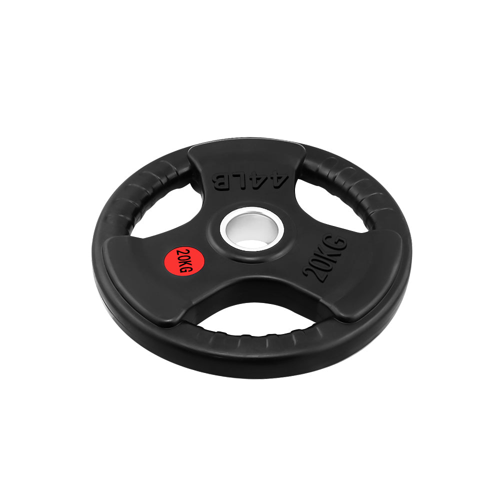 Fitness weight plate for lifting exercises