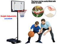 Thumbnail for Adjustable Portable Basketball Hoop 2.5 M