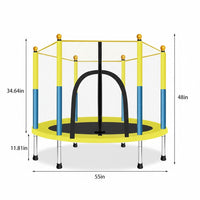 Thumbnail for Mini Kids Trampoline 55 inch