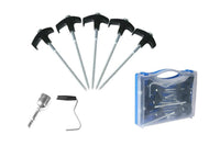 Thumbnail for Camping tent pegs with easy ground penetration