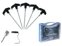 Thumbnail for Camping Tent Pegs 20PCS Set