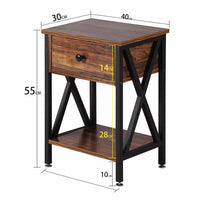Thumbnail for Bedside table in bedroom setting
