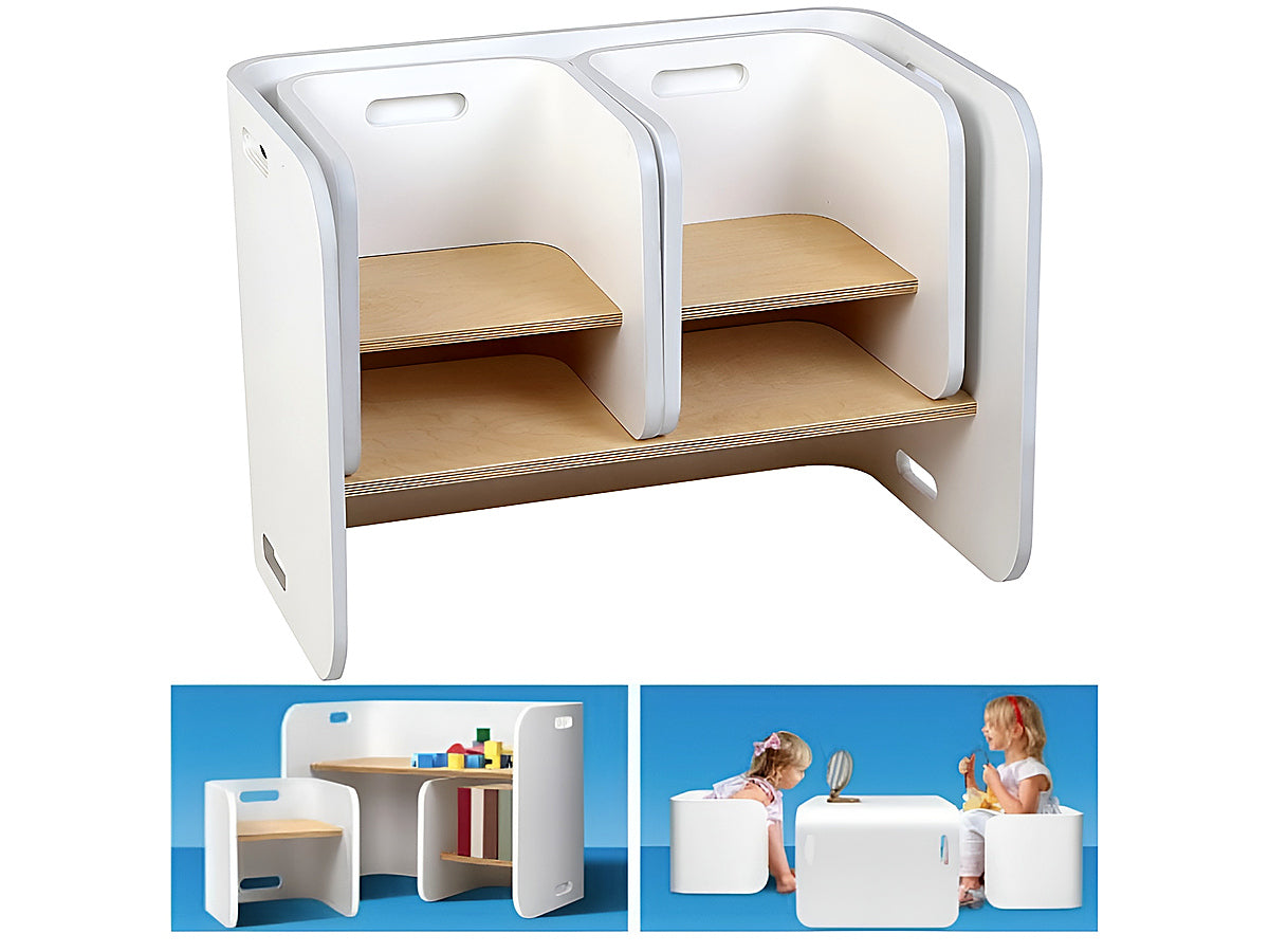 Kids Table and Chairs Set - Study Desk