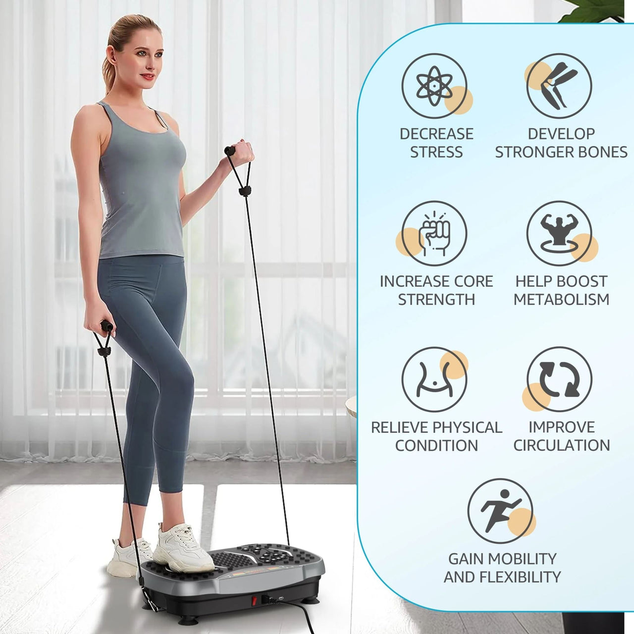 Vibration Plate Lymphatic Drainage Machine for Weight Loss