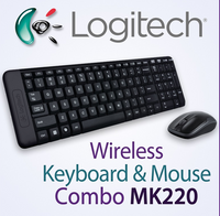 Thumbnail for Keyboard keys close-up Logitech MK220