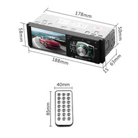 Thumbnail for Car Stereo Bluetooth FM Audio Head Unit Player