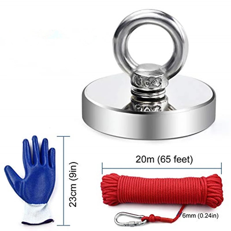 Salvage Magnet Fishing Kit 140KG