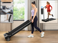 Thumbnail for Foldable walking pad treadmill running quietly
