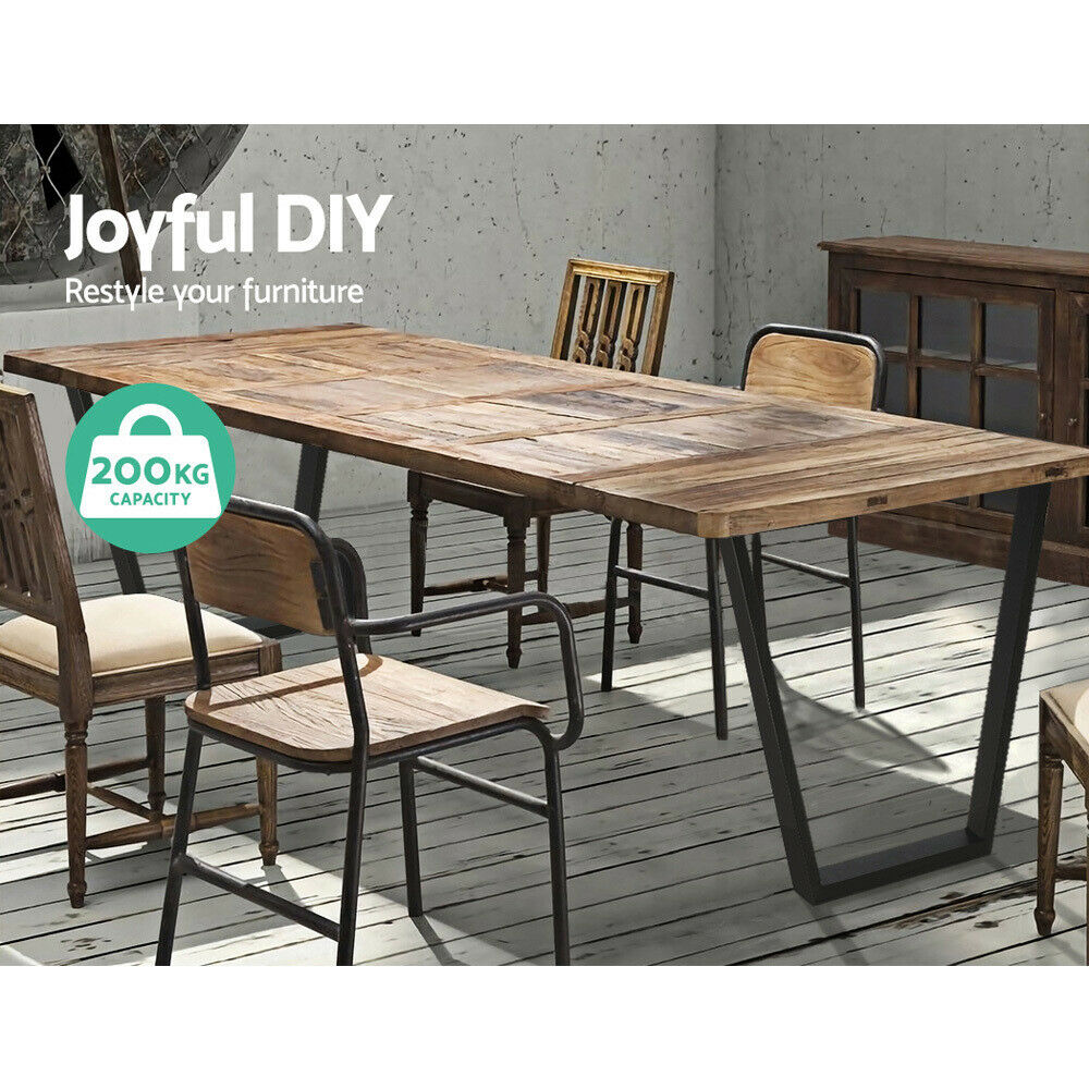 Metal Table Legs desk Bench Legs V Shape