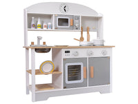 Thumbnail for Wooden Play Kitchen Kids Kitchen Set Pretend Playset