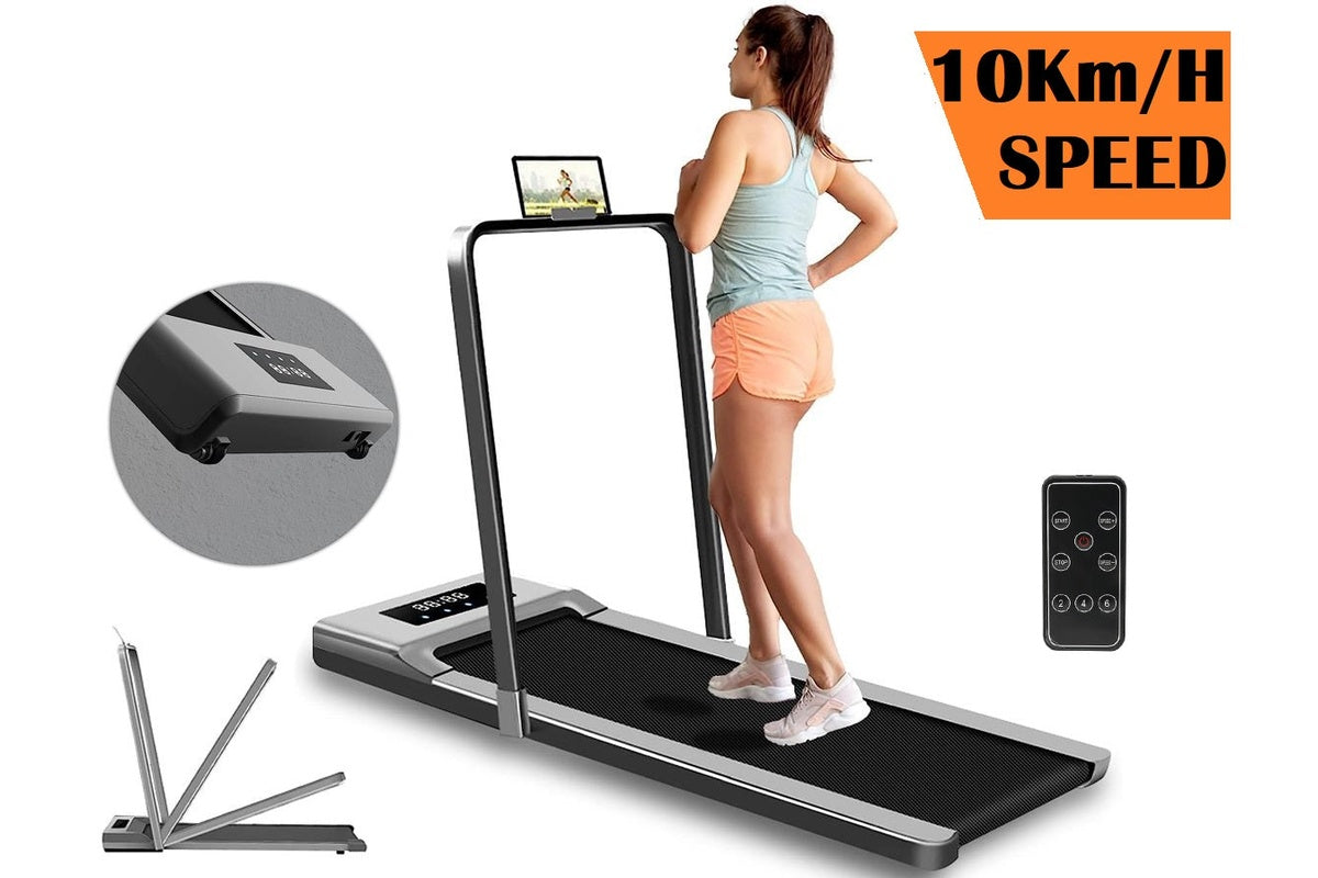 Foldable Walking Pad Treadmill Compact Flat
