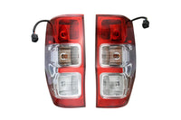 Thumbnail for Ford Ranger tail light lens detail with red and clear sections