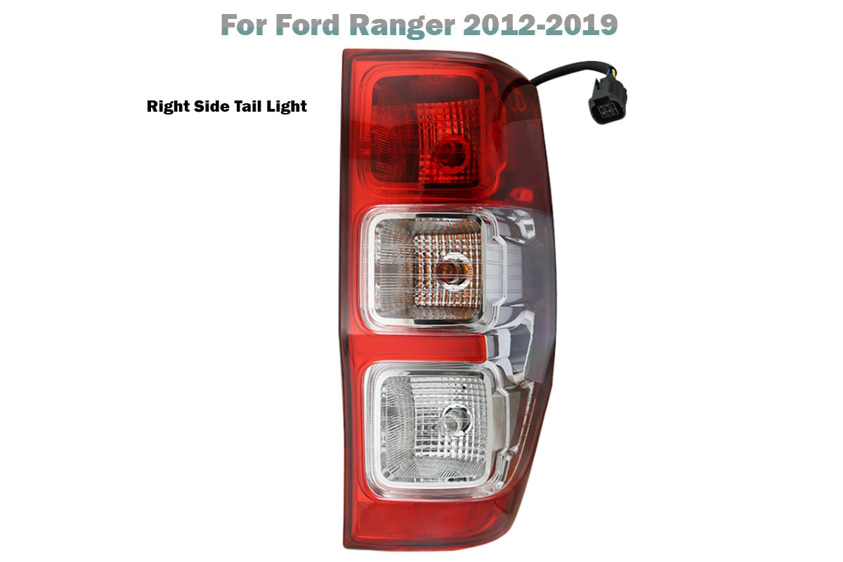 Ford Ranger tail light side angle view