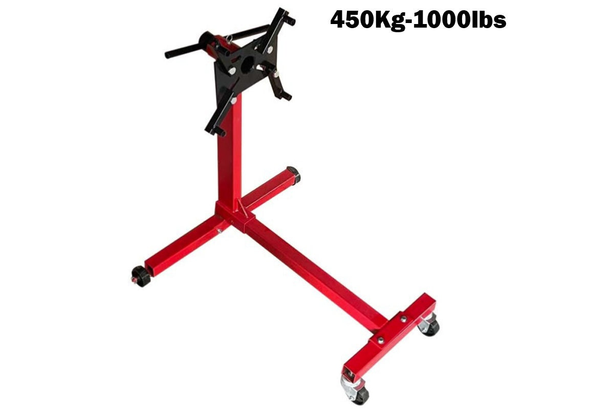 Engine stand 1000lbs capacity label