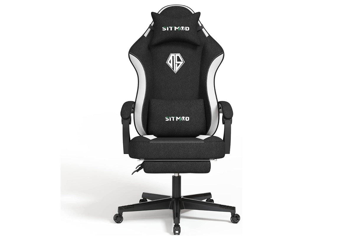 Gaming chair 360 degree swivel casters