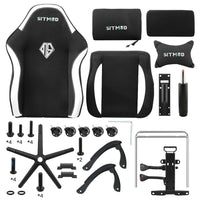 Thumbnail for Gaming chair side view with padded seat and back