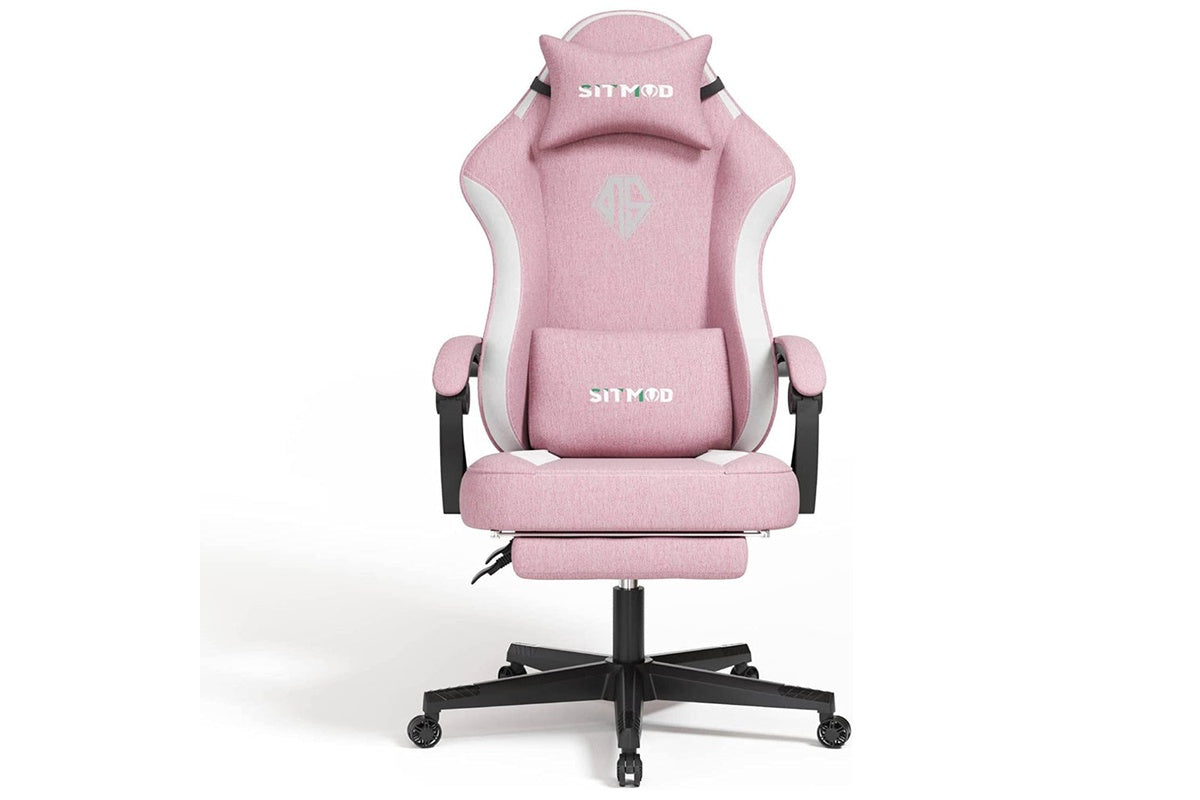 Gaming chair 360 degree swivel casters