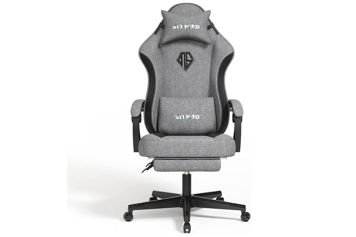 Gaming chair breathable latex sponge cushioning