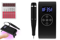 Thumbnail for Electric Nail Drill Kit Machine with Dryer