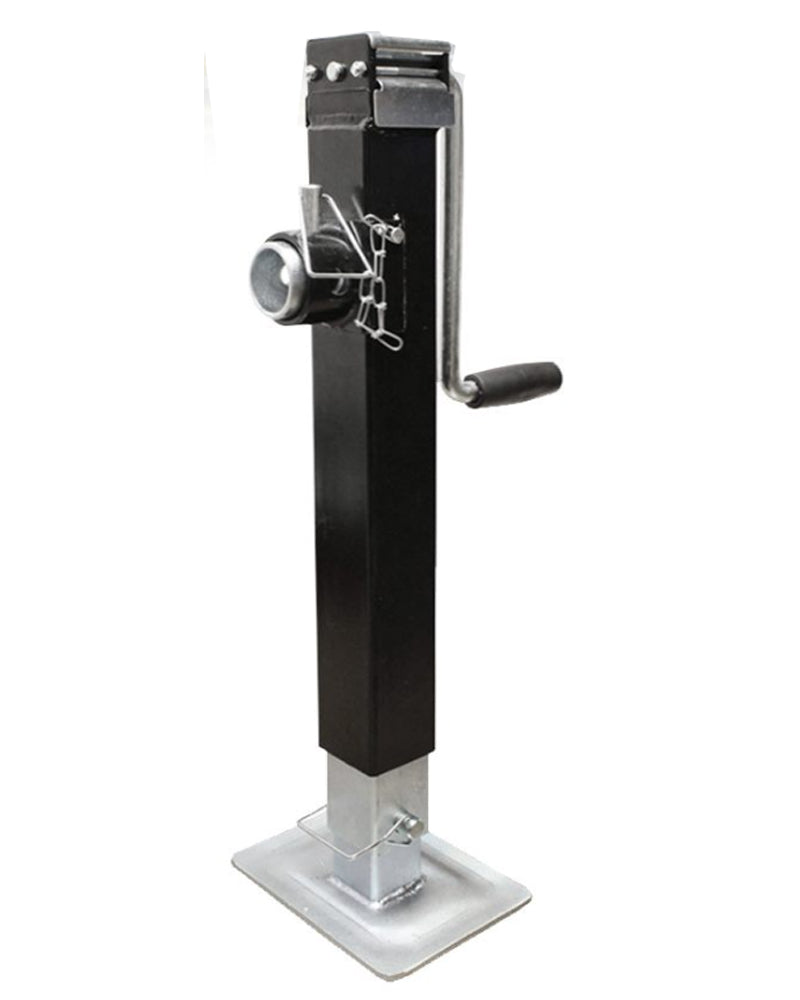 Heavy duty jack crank handle with grip detail