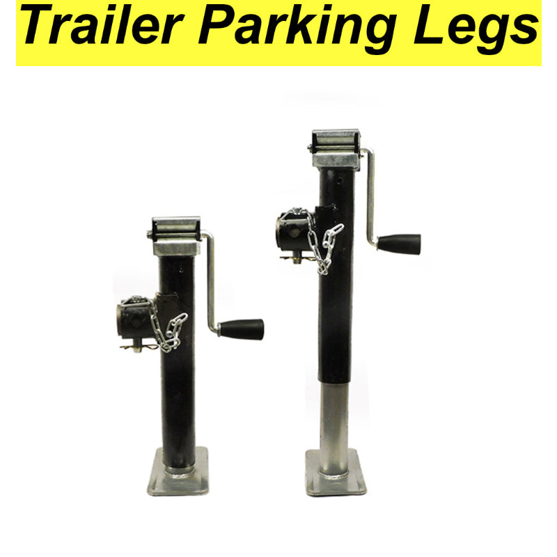 Trailer jack footplate with 8 by 6 inch dimensions