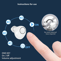 Thumbnail for Rechargeable Hearing Aids with Battery