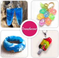 Thumbnail for Close-up of pigment colour in resin