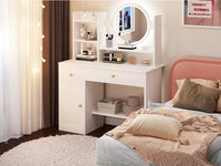 Thumbnail for Dressing table with LED Mirror