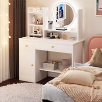Thumbnail for Dressing table with LED Mirror