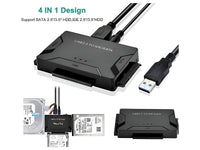 Thumbnail for USB 3.0 to SATA IDE Hard Drive Converter