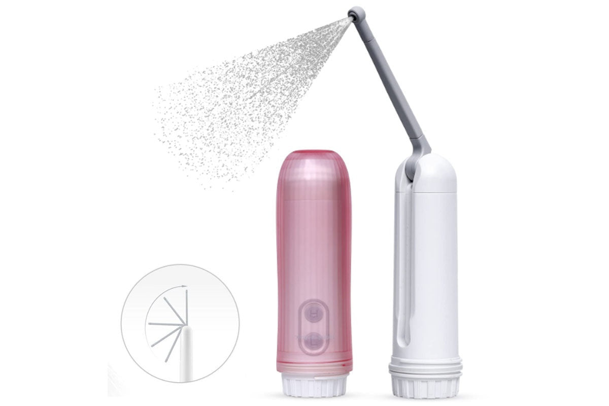 Bidet spray with ergonomic prism-shaped handle
