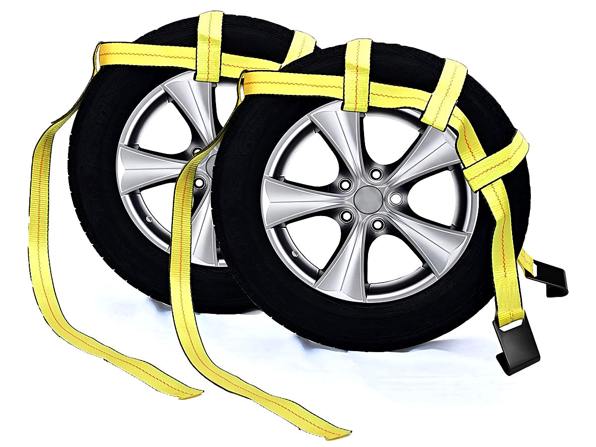Car Tire Straps Tie Downs