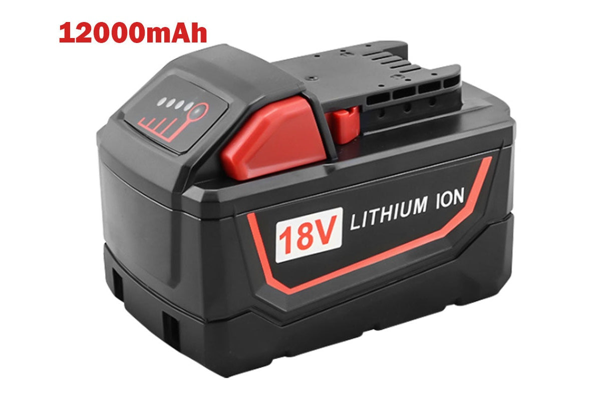 Battery with durable plastic casing