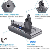 Thumbnail for Dyson V10 Battery 3000mAh Replacement