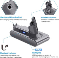 Thumbnail for Dyson V10 Battery 3000mAh Replacement