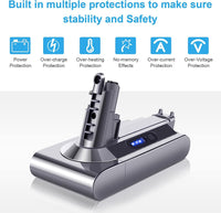 Thumbnail for Dyson V10 Battery 3000mAh Replacement