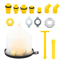Thumbnail for 15-Pieces No Spill Coolant Filling Funnel Kit