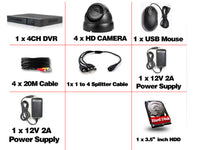 Thumbnail for Security Camera System 1080P with HARDDRIVE