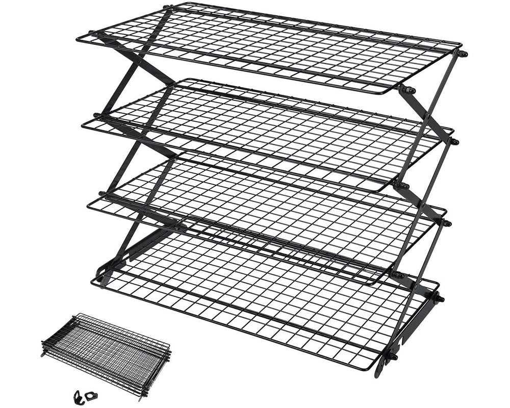 Stainless steel cooling rack lightweight design
