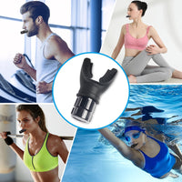 Thumbnail for Breathing Trainer Breath Booster Strength Lung Fitness Exerciser Device Silicone
