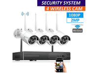 Thumbnail for Wireless Security Camera system with 4 Cameras