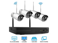 Thumbnail for Wireless Security Camera system with 4 Cameras