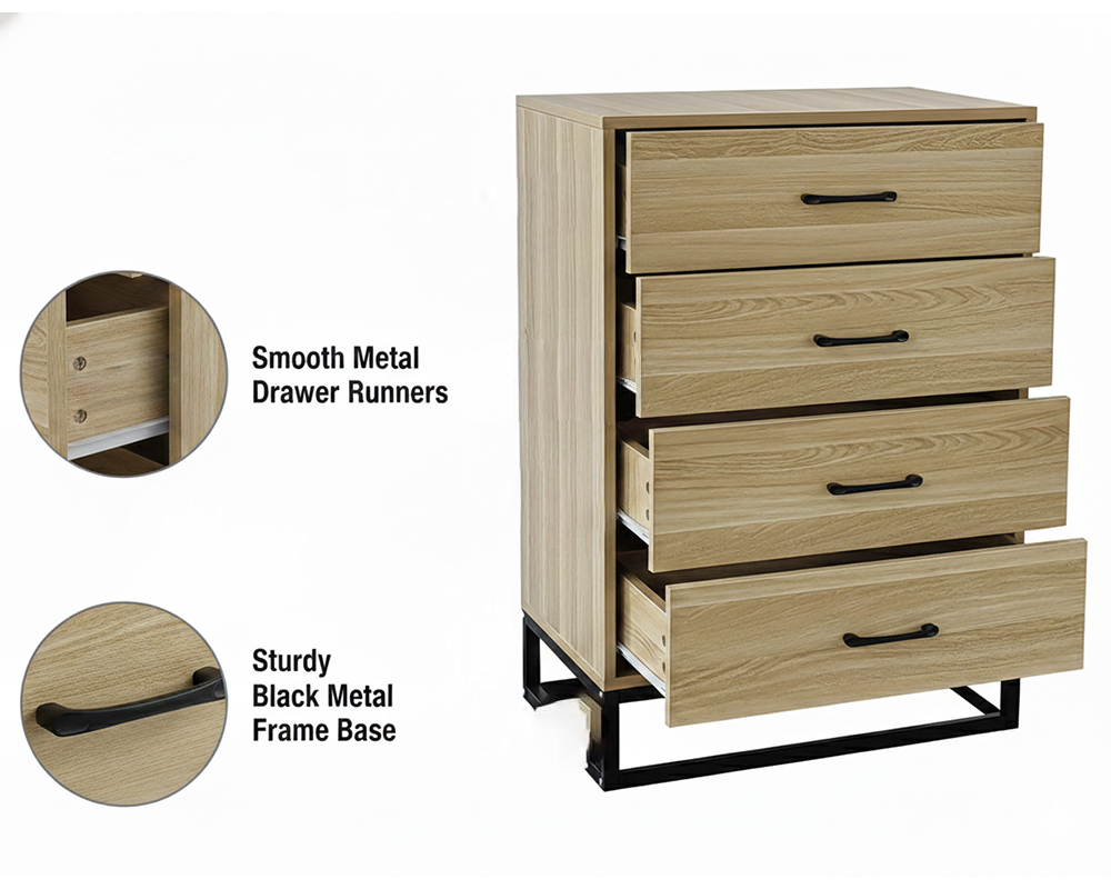 Tallboy with Drawers Chest of Drawers