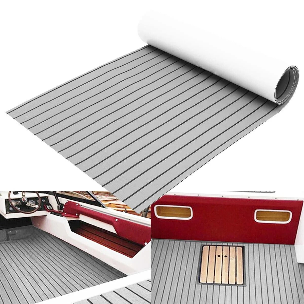 Marine Carpet Teak Boat Flooring Mat EVA