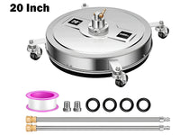 Thumbnail for Pressure washer surface cleaner top view