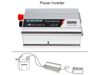 Thumbnail for Car inverter 12V to 220V 500W