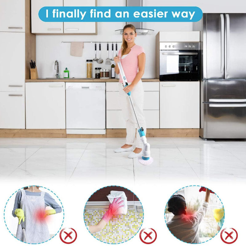 Cordless Scrubber Electric Cleaning Brush