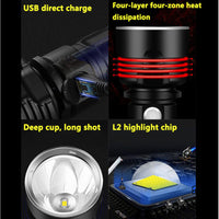Thumbnail for Tactical Flashlight LED Hunting Torch
